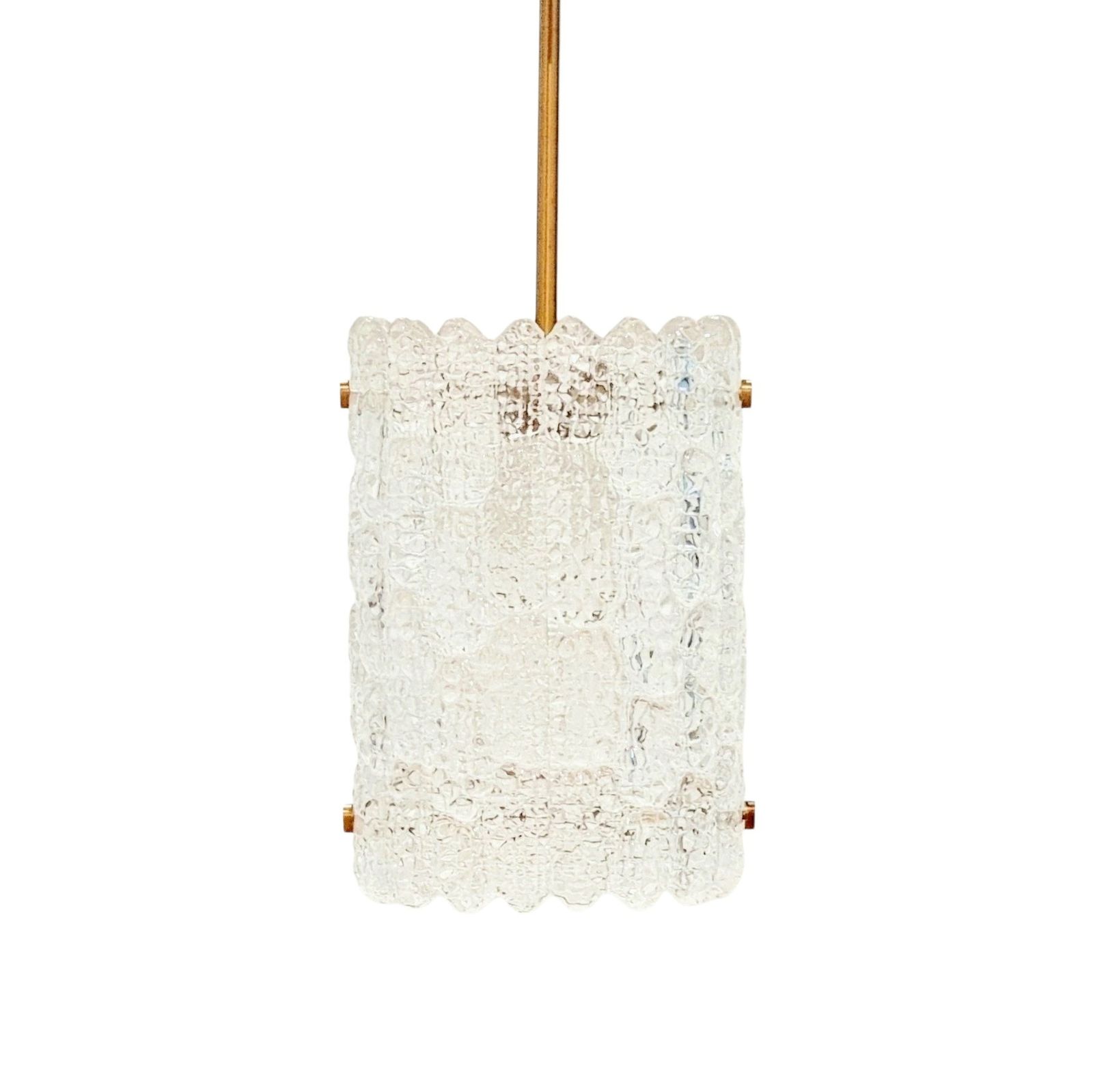 Mid Century Scandinavian Crystal Glass & Brass Ceiling Light By Carl Fagerlund For Orrefors, Sweden, 1960s photo furniture
