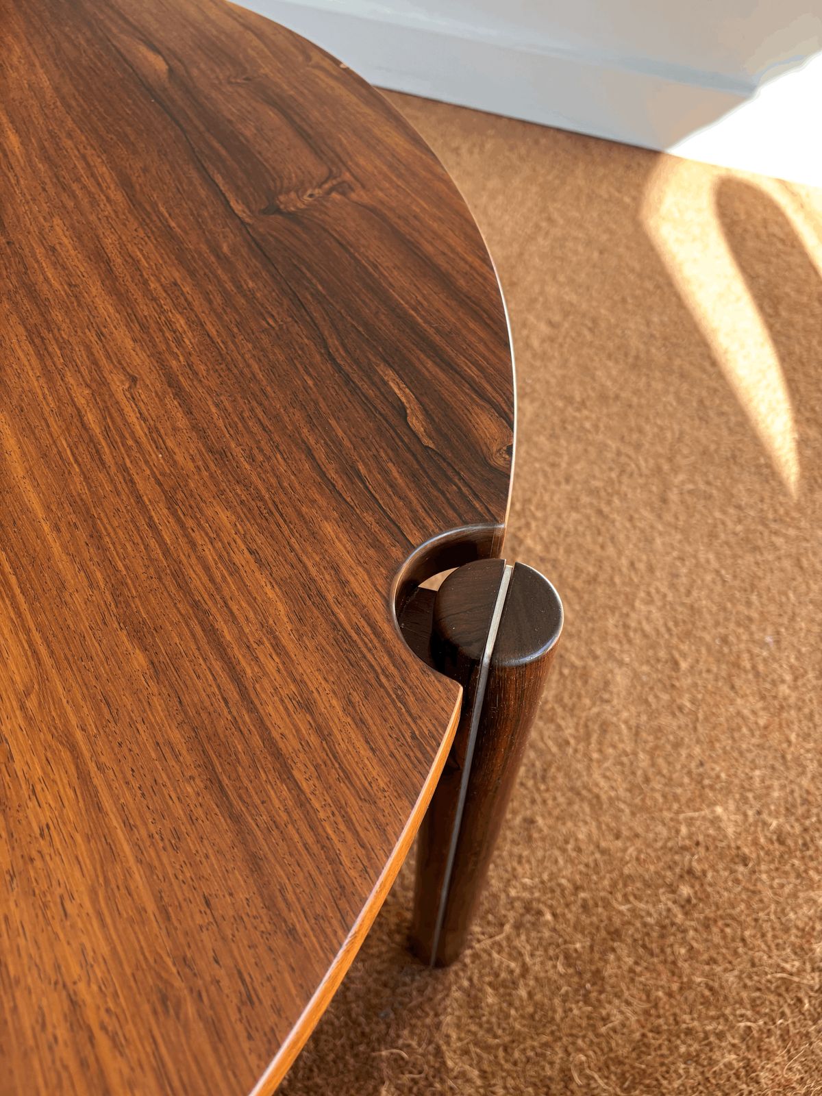 932.0 Hans Jørgen Frydendal Rosewood Coffee Table, Denmark, 1960s photo