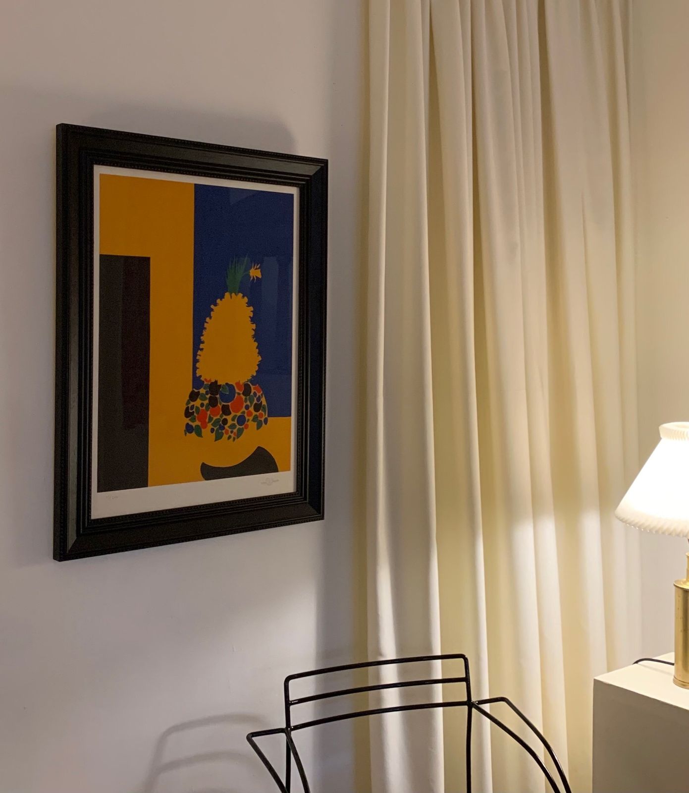 Paloma Picasso Paper Print, 1975s photo furniture