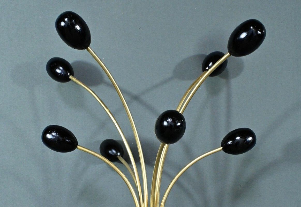 Coat Rack In Lacquered Metal  Italian Design – 1960 photo 1100.0