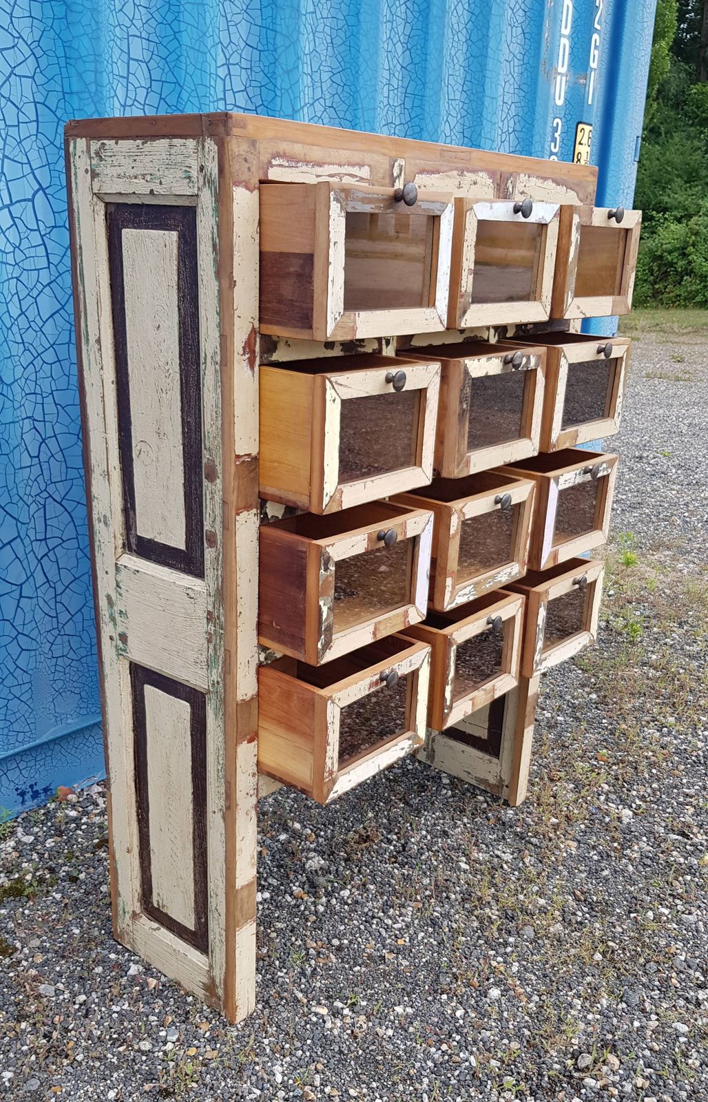 Merchant's Furniture   12 Drawer Teak Chest Of Drawers photo 870.0