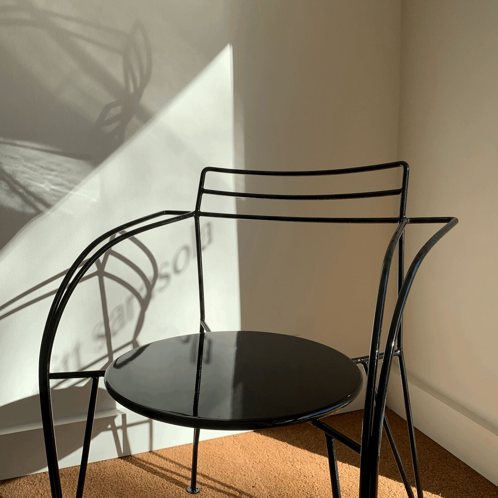 photo buy Pascal Mourgue Metal Armchairs, France, 1980s