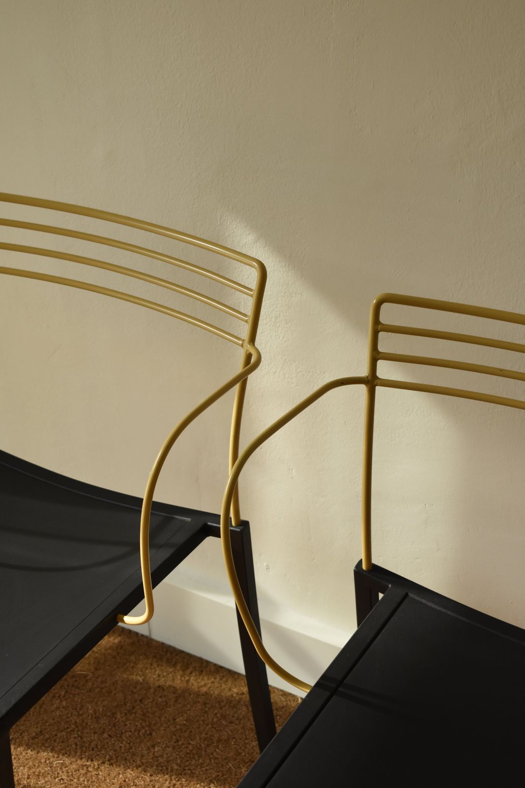 Pascal Mourgue Metal Armchairs, France, 1990s photo furniture