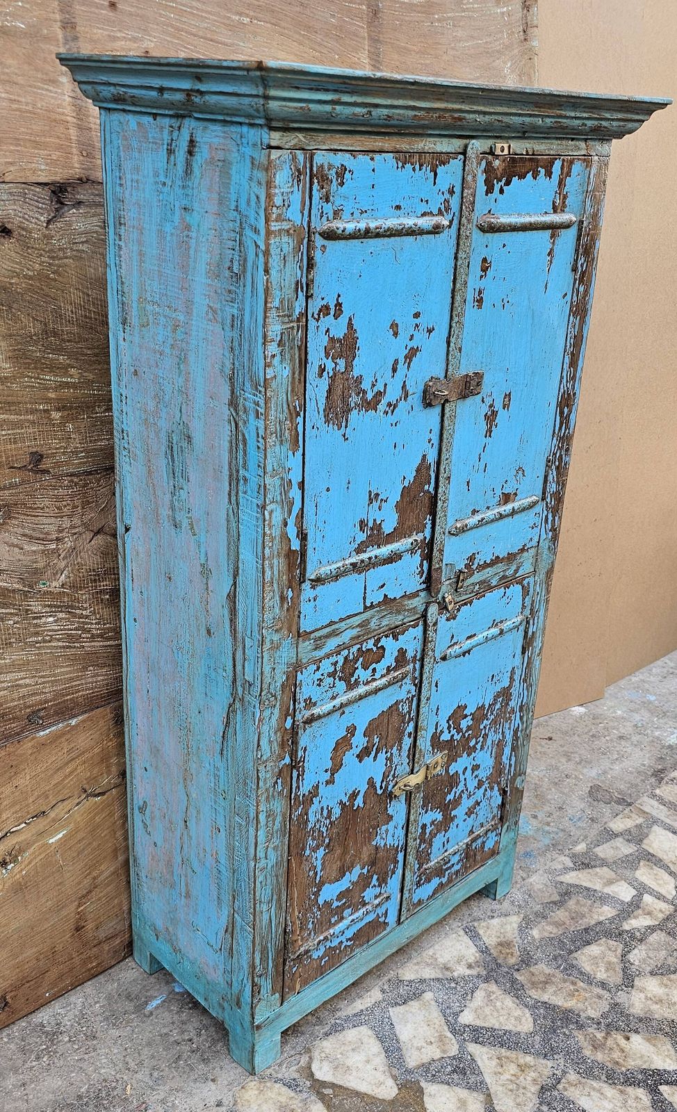 Old Tribal Dresser In Burmese Teak photo Furniture