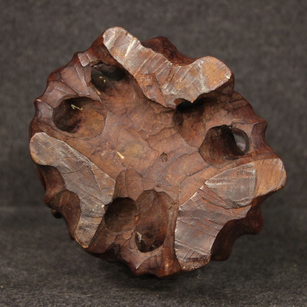 Oriental Wooden Sculpture From The 60s photo buy