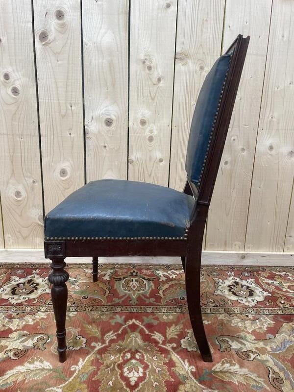 Suite De 16 Chaises Napoléon III En Acajou Massif photo 3360.0