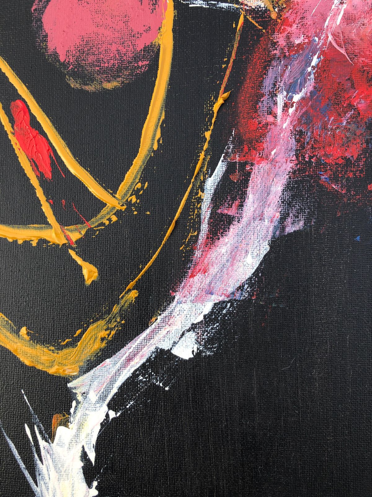Nerea Chaos The Woman Who Smiles For No Reason Oil On Canvas photo Art