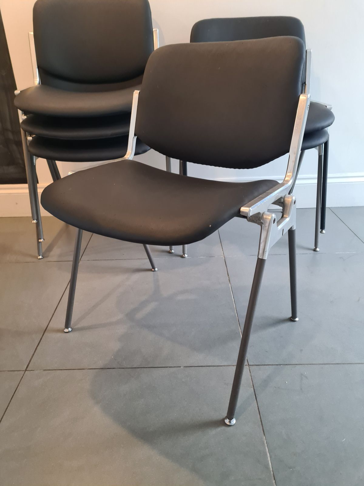 Dsc 106 Side Chairs By Giancarlo Piretti For Castelli, Set Of 6