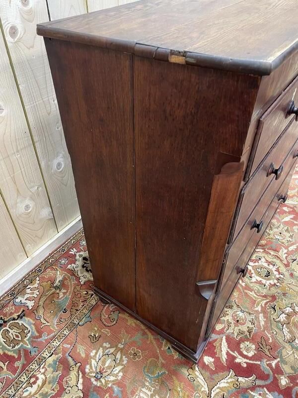 Commode En Chêne Et Placage De Noyer Style Anglais photo Furniture