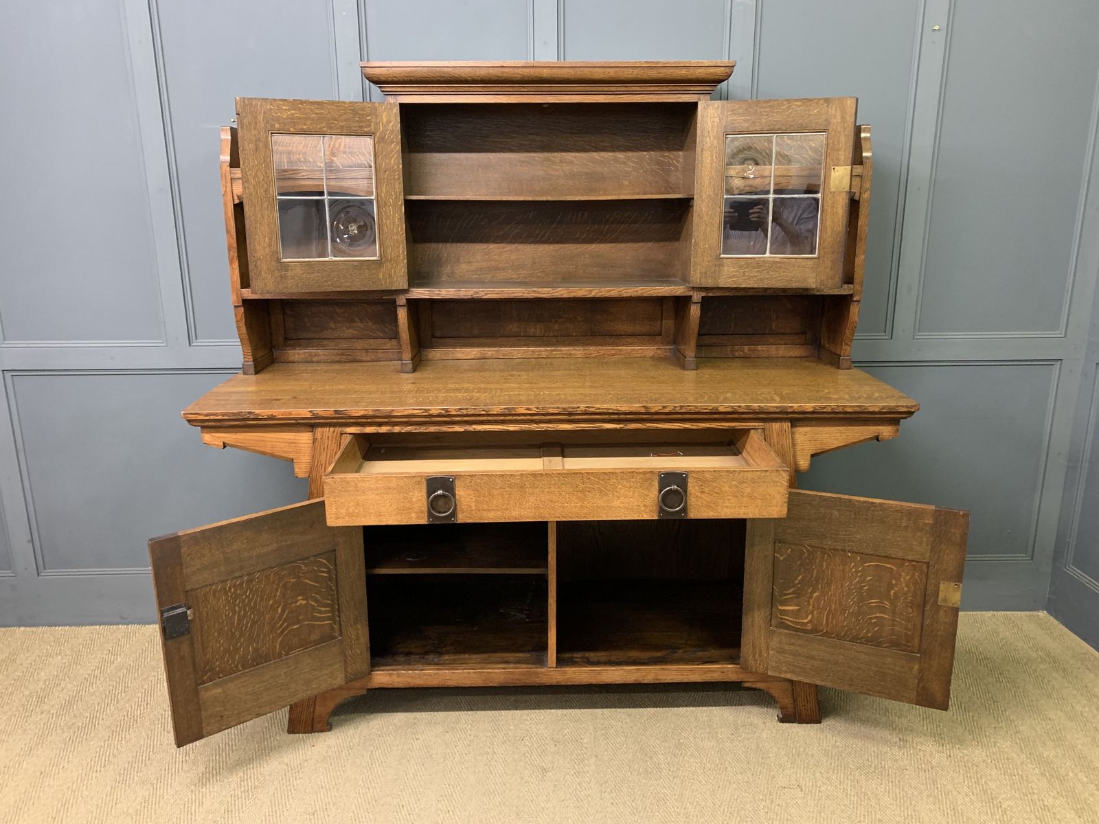 Liberty & Co. Arts And Crafts Period Oak Dresser photo buy