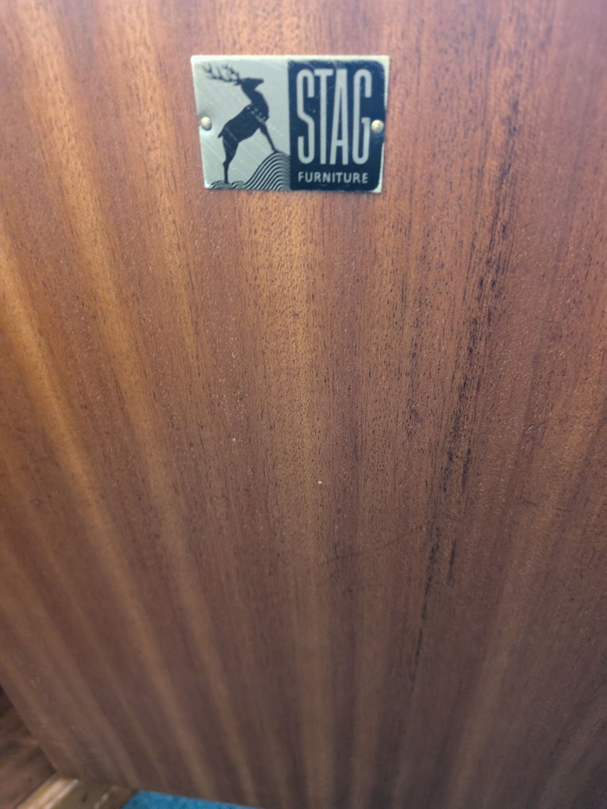 photo furniture Stag, Beautiful Example Of Mid Century Quality. Bedside Cabinet