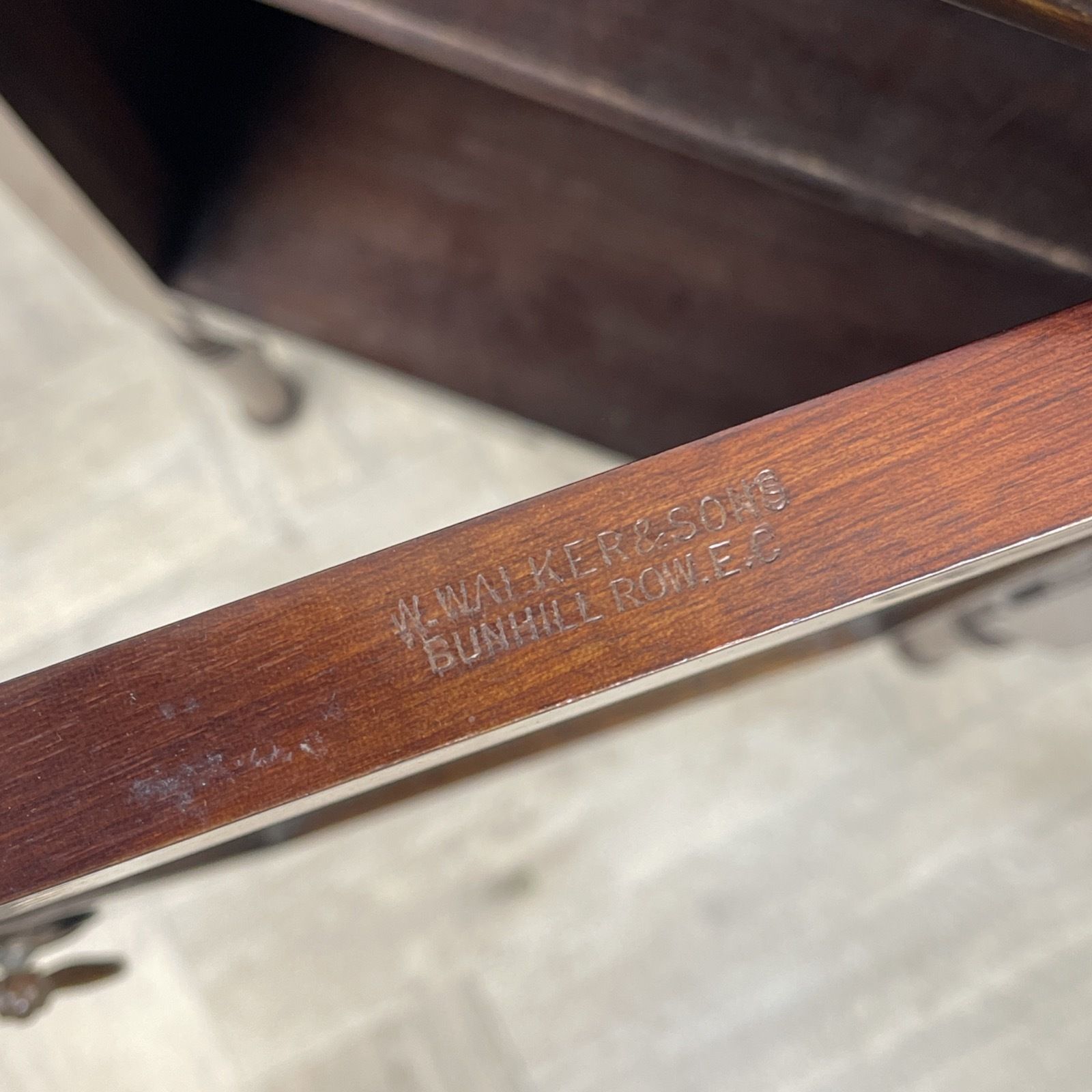 photo furniture W Walker And Son Bunhill Row London Cabinet Wash Room Basin Stand Late 19th Century
