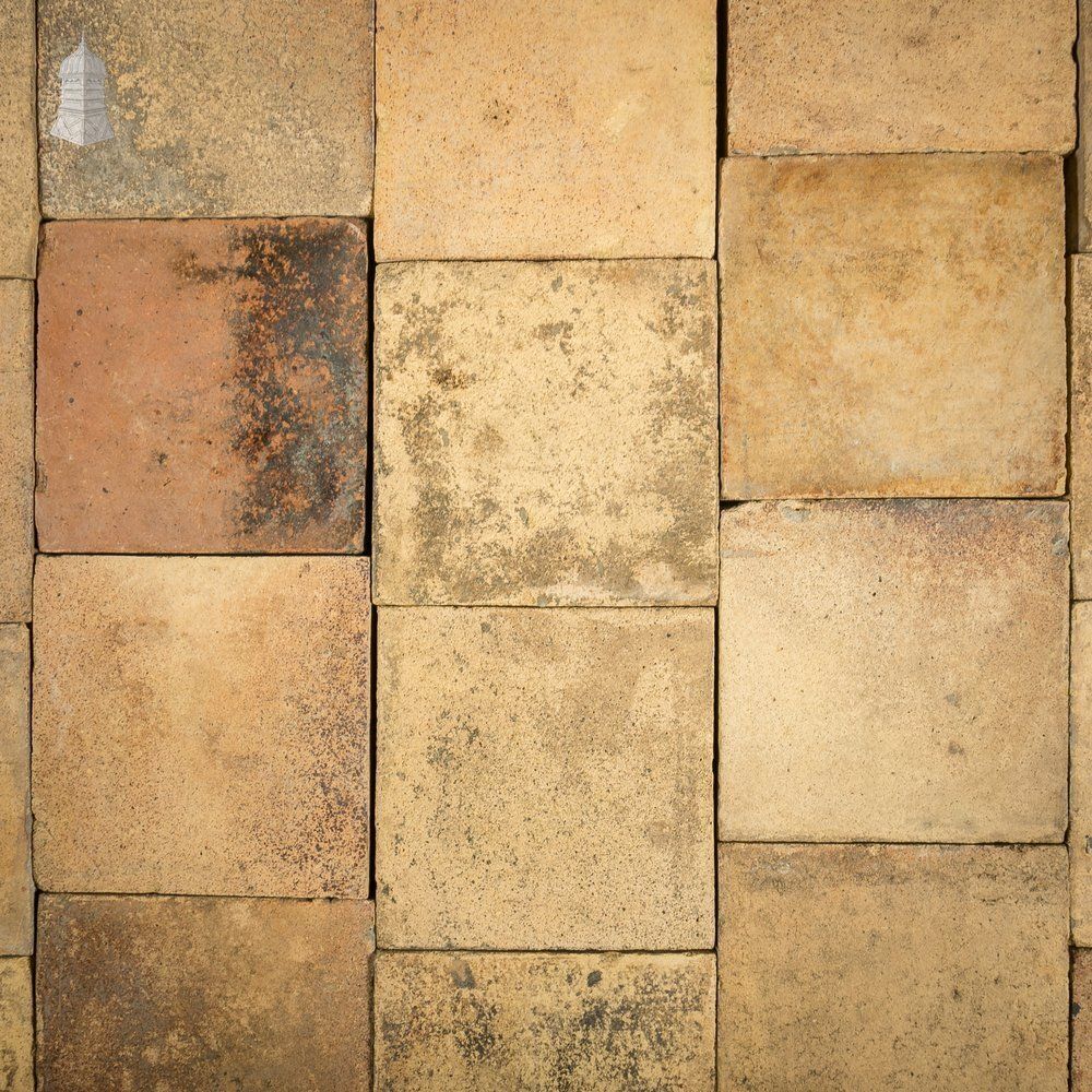 Buff Floor Tile, Reclaimed 12" X 12", Batch Of 176   16 Square Metres photo buy