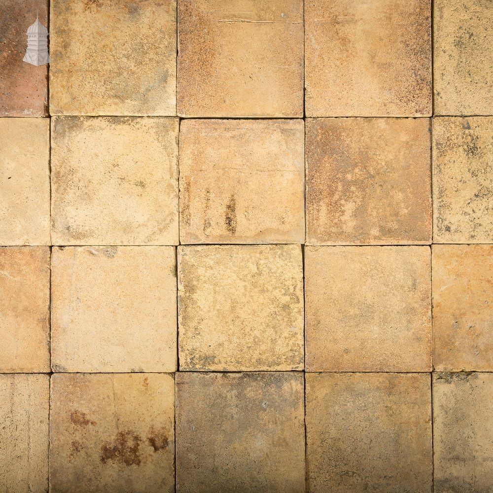 4200.0 Buff Floor Tile, Reclaimed 12" X 12", Batch Of 176   16 Square Metres photo