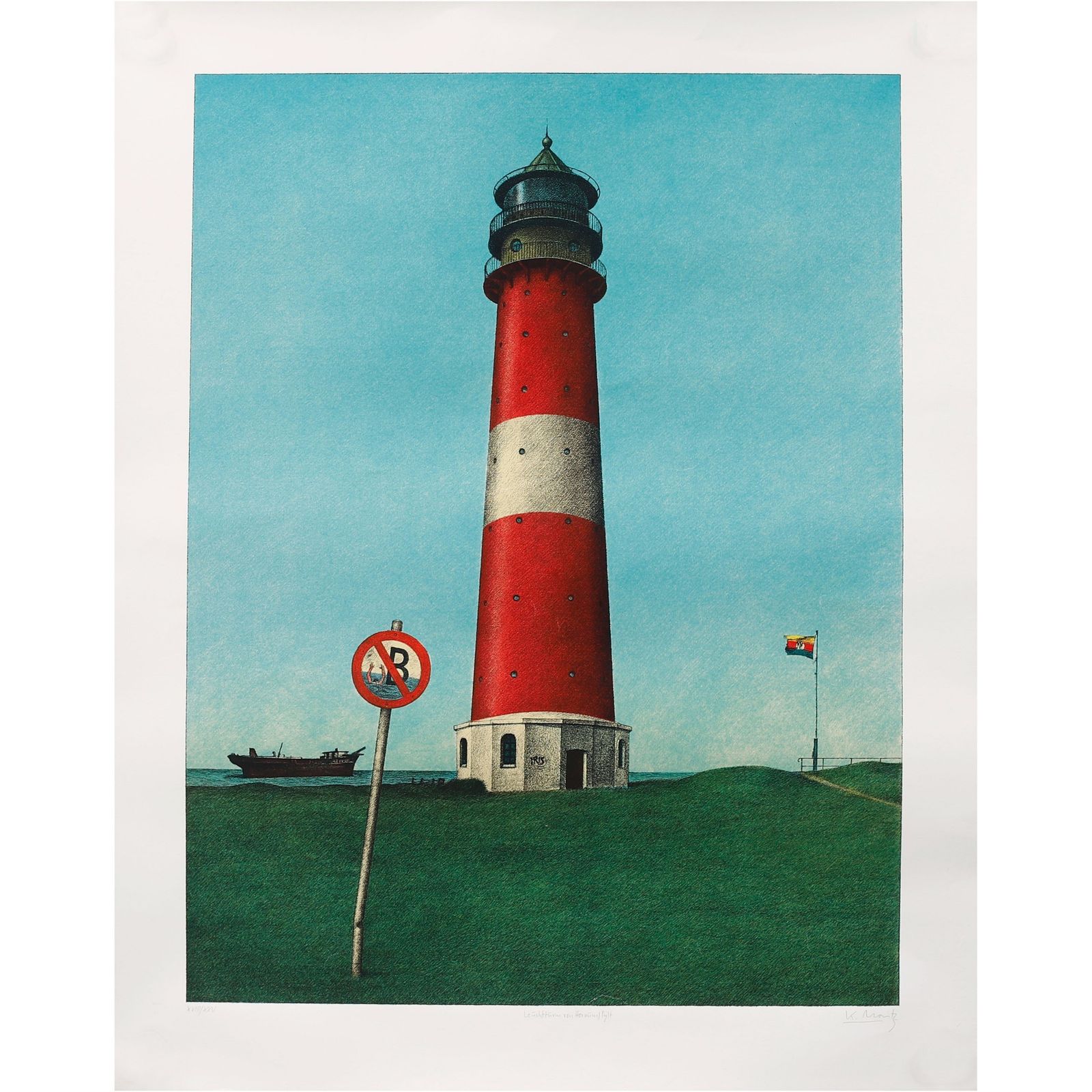 The Lighthouse Series, 1970s, Vintage photo Art