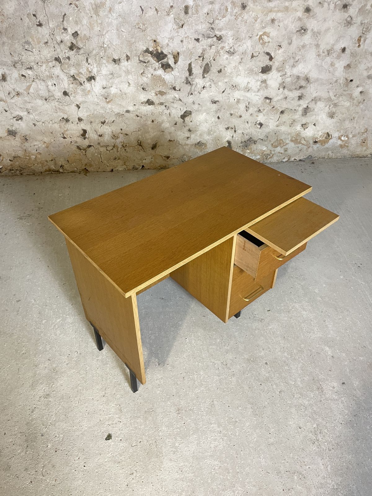 399.0 Vintage Wooden Desk, 1960s photo