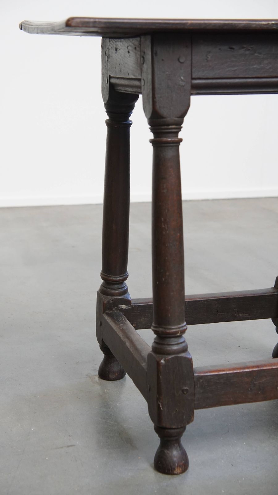 Charming, Large Antique English Side Table/Stool With A Beautiful Patina photo buy