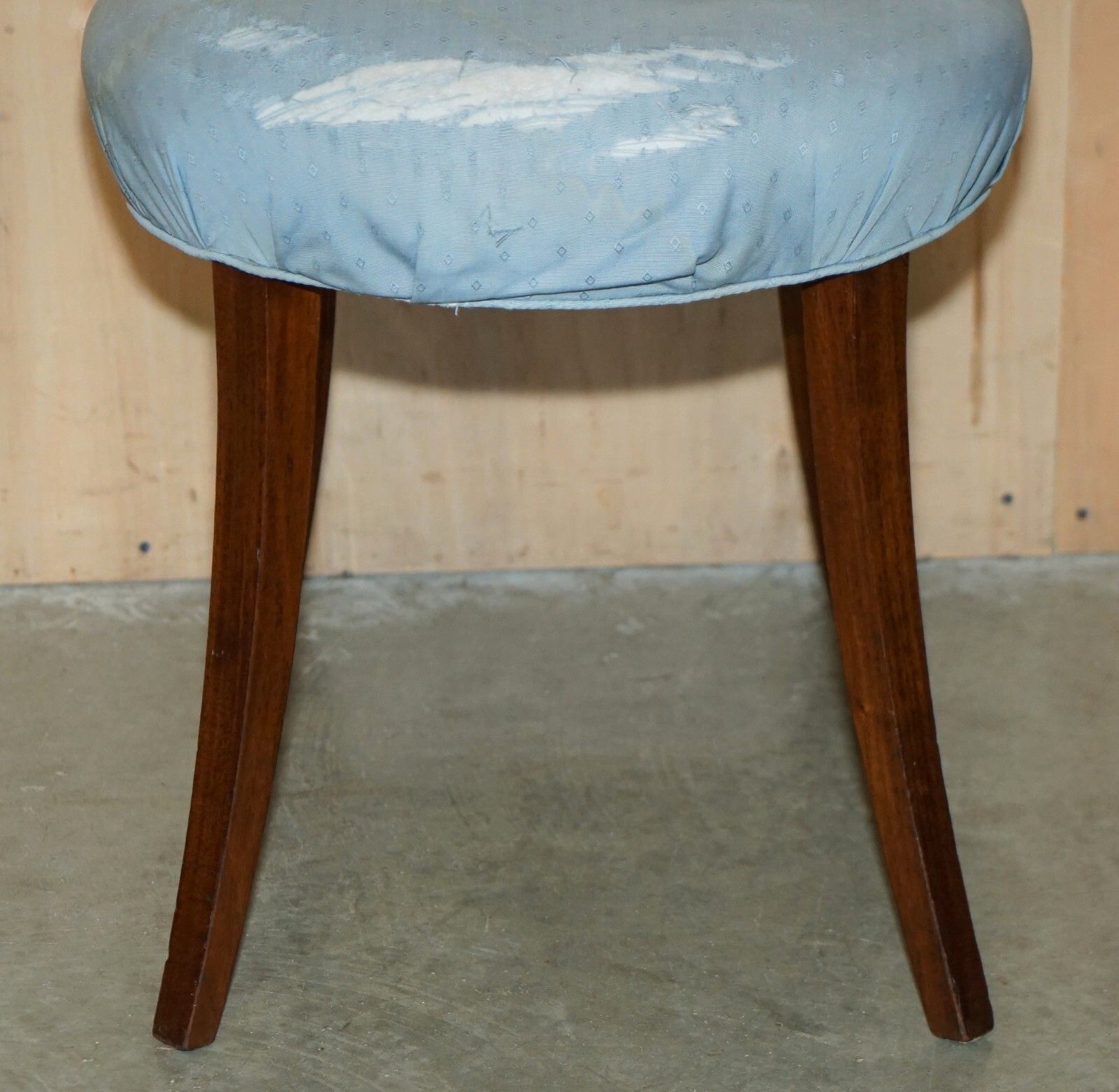 Furniture Collectable 1940's Original Upholstery Dorothy Draper Grosfeld House Side Chair photo
