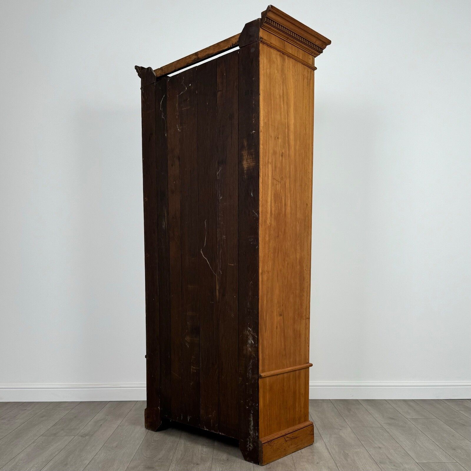Antique 20th Century Fine Quality Satinwood Wardrobe photo buy