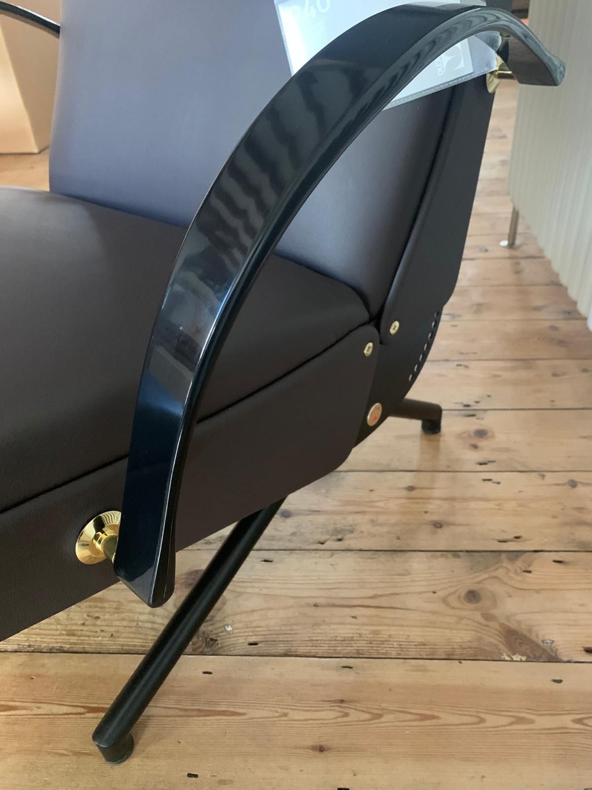 Pair Of Tecno P40 Lounge Chair By Osvaldo Borsani photo vinterior