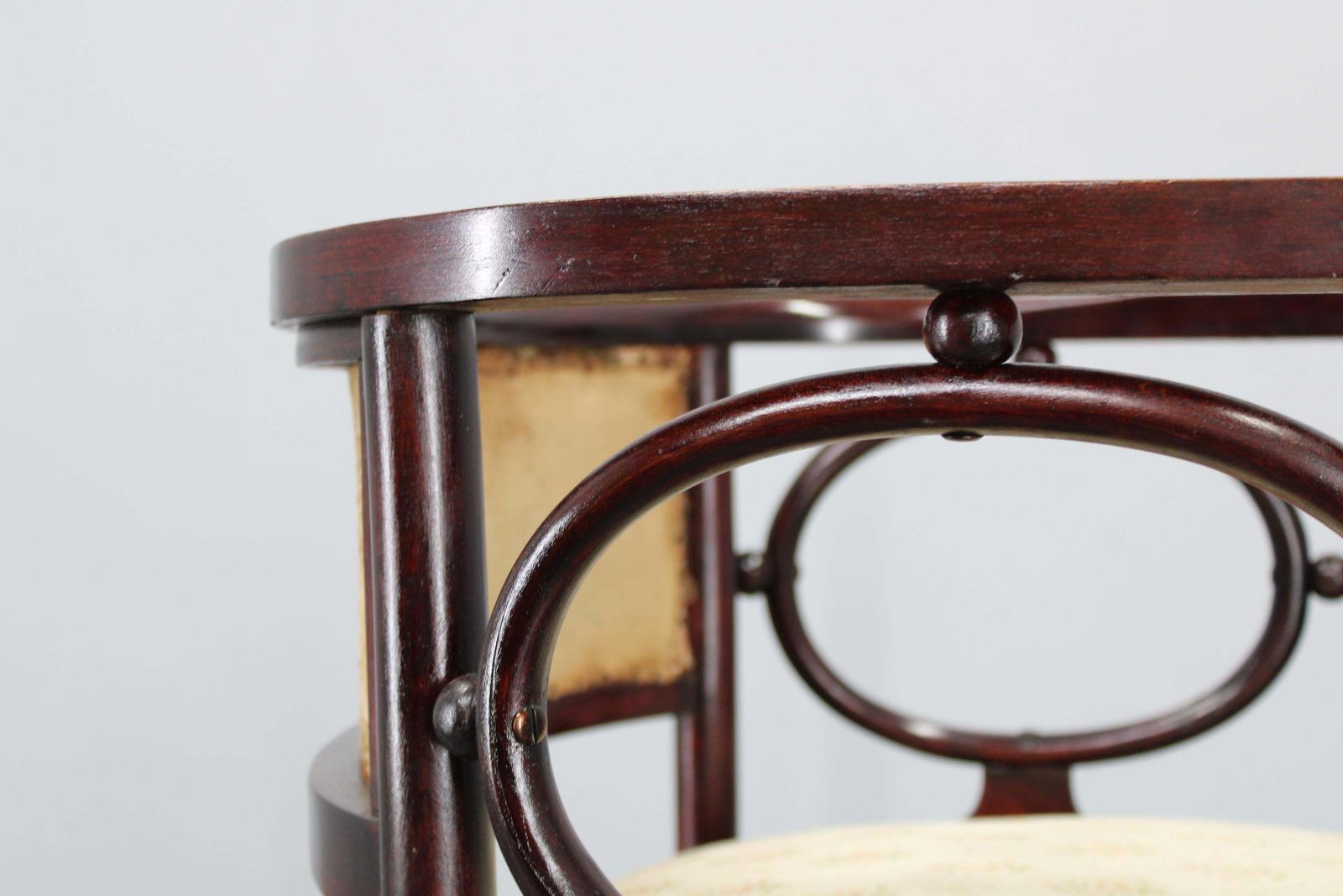 Furniture Josef Hoffmann Variation Of Art Nouveau "Fledermaus" Armchair By Fischel photo