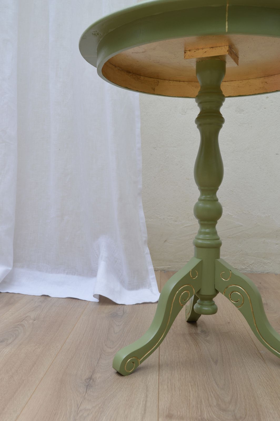 The Lady Grey Round Side Table photo for sale