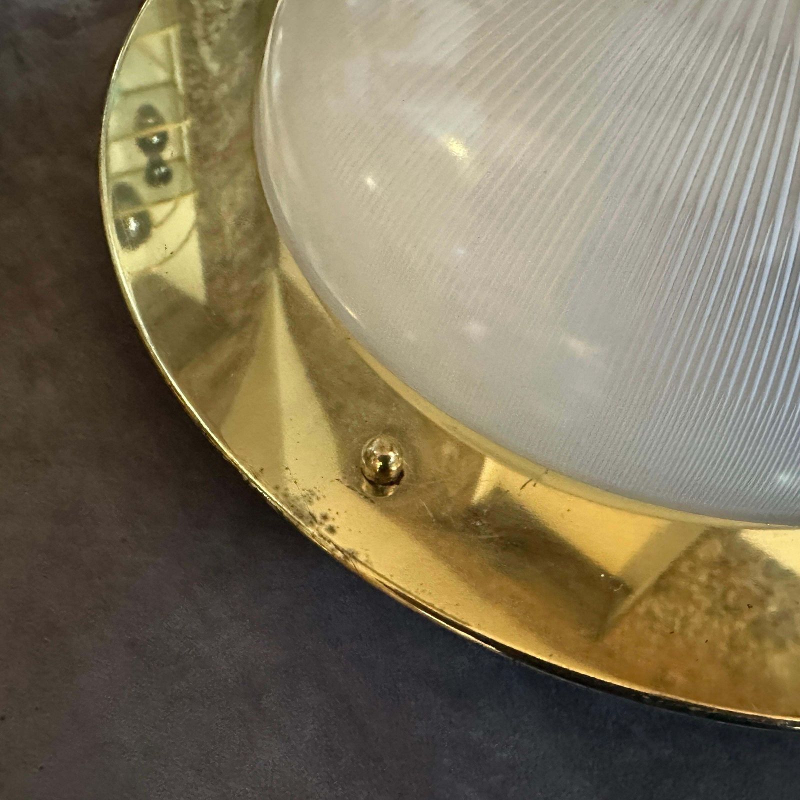 Lighting 1960s Luigi Caccia Dominioni Style Mid Century Modern Italian Ceiling Lights photo