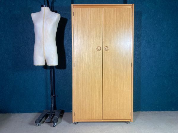 A Good Mid Century Teak Wardrobe photo for sale