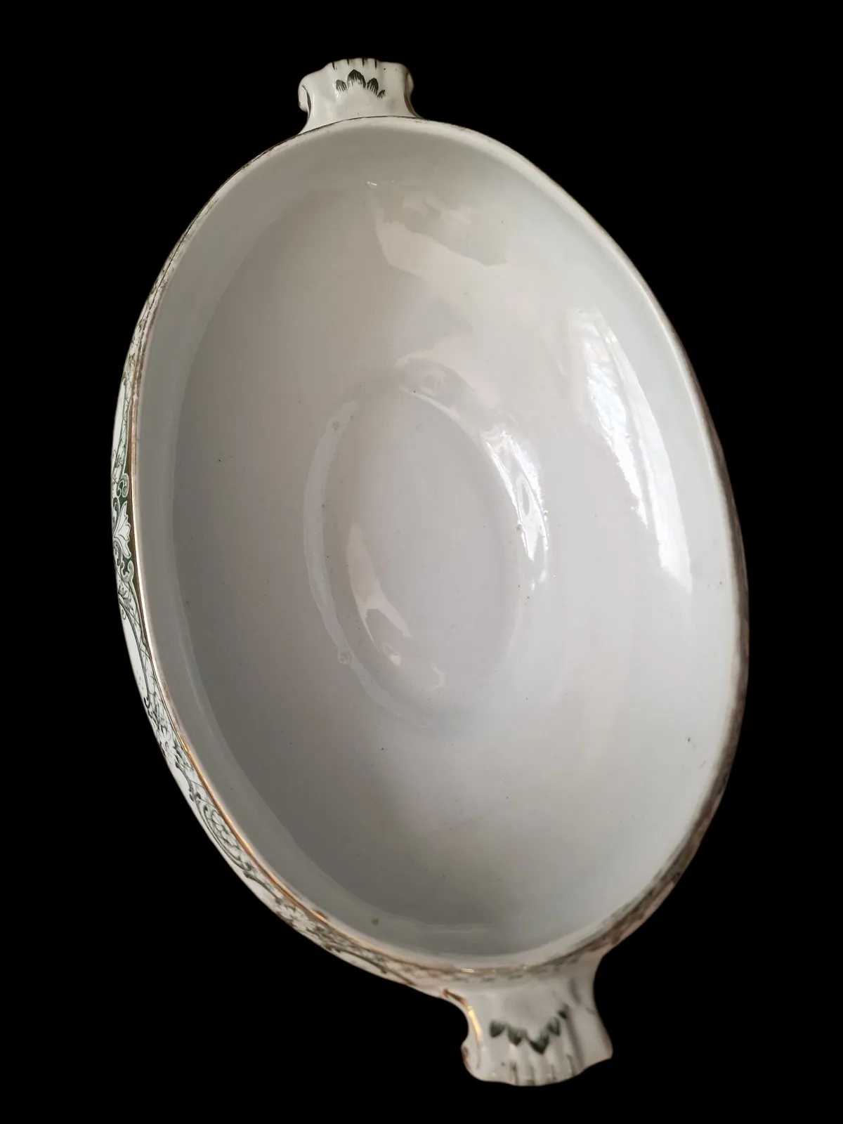 Victorian Bridgewood Elgin Tureen –  English Green Ceramic Dish photo buy