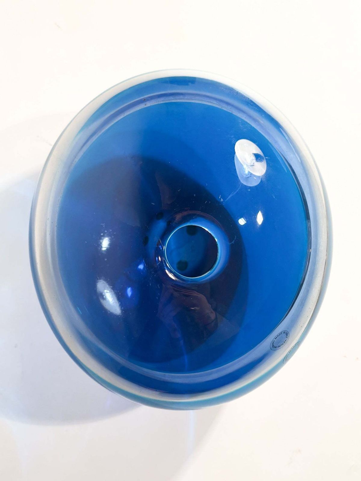 Kotilo Vase In Murano Glass By Timo Sarpaneva For Venini From 1994 photo for sale
