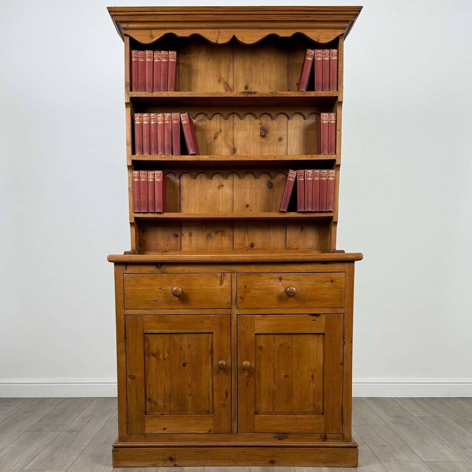 Vintage 20th Century Good Quality Pine Dresser