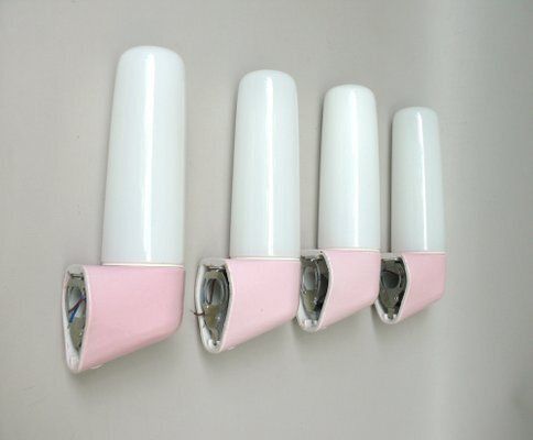 German Mirror Lights By Wilhelm Wagenfeld For Lindner, 1960s, Set Of 2 photo 2688.0