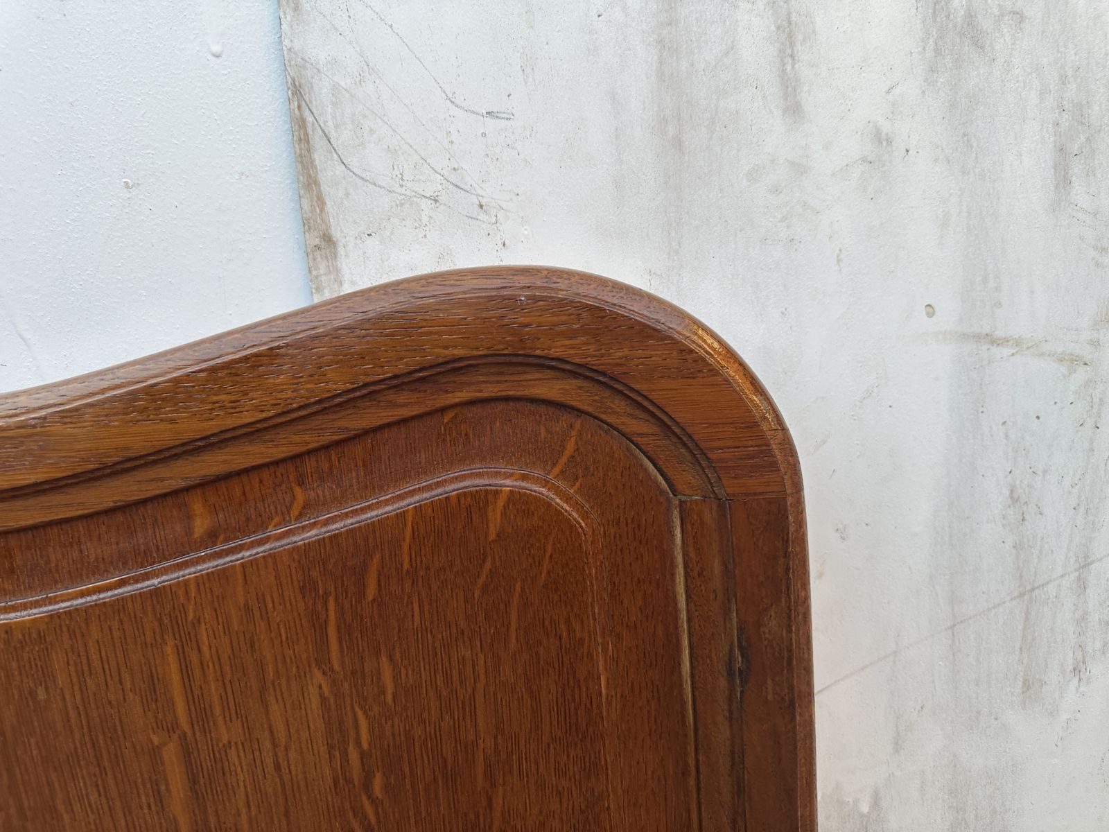 photo vinterior Attractive French Louis XV Antique Style Oak Double Bed Frame – Great Condition