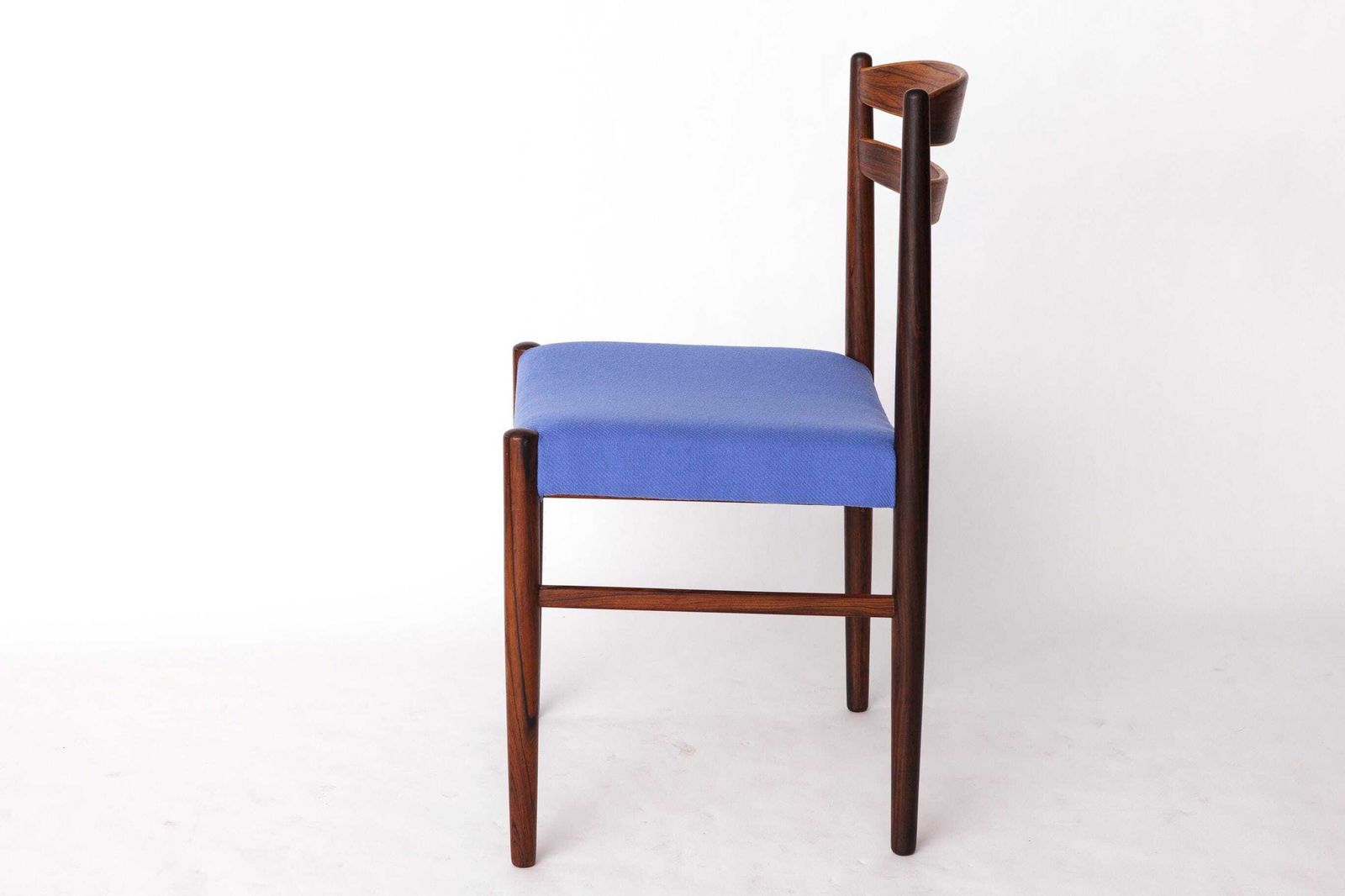 1 Van 4 Zweedse Palissander Eetkamerstoelen Van Carl Ekström Voor Albin Johansson, Jaren 1960 – Mid Century Scandinavisch Design photo 376.0