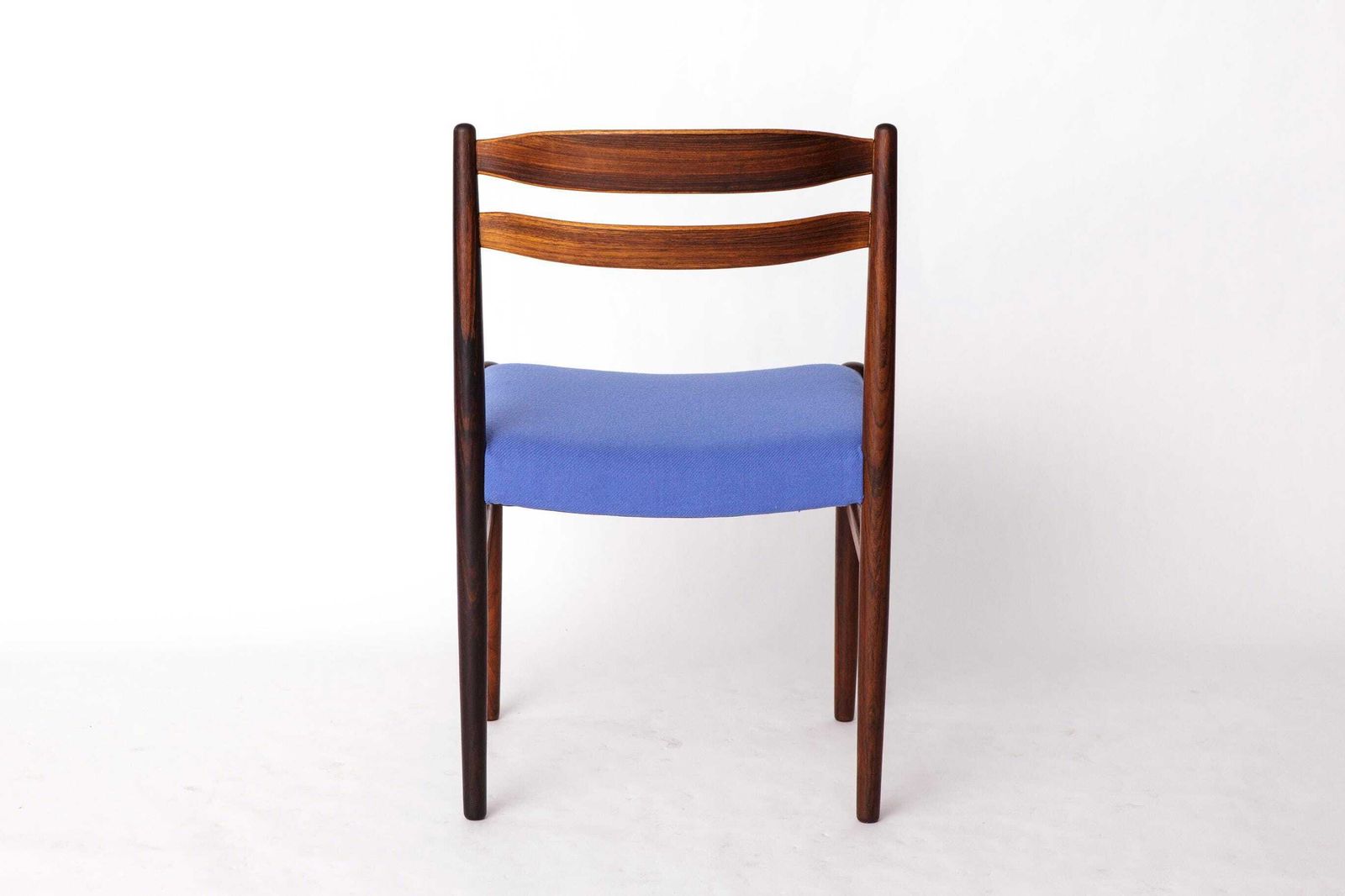 1 Van 4 Zweedse Palissander Eetkamerstoelen Van Carl Ekström Voor Albin Johansson, Jaren 1960 – Mid Century Scandinavisch Design photo vinterior