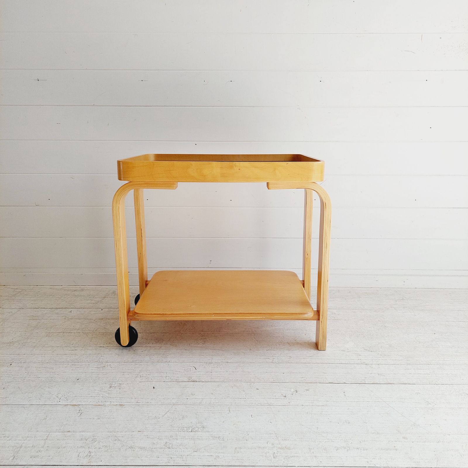 Scandinavian 'Brunabo' Serving Trolley  Drinks Cart  Side Table Carina Bangs, For Ikea, 2004 photo vintage