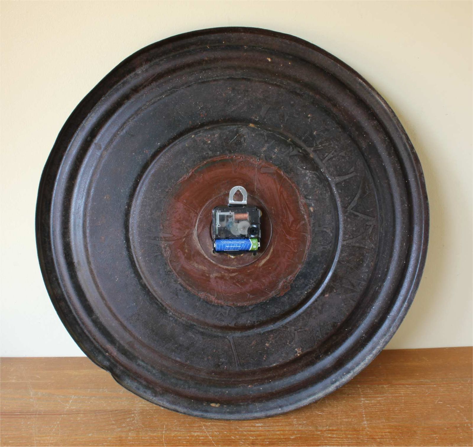 435.0 French Guerin Boutron Chocolat Wall Clock. Chocolate Advertising Sign. photo