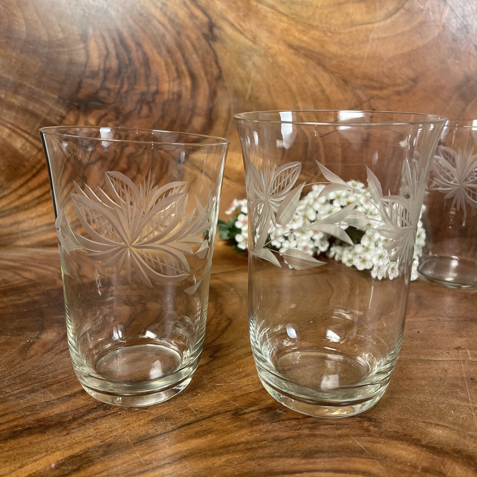 Set Of 12 French Glass Tumblers photo 94.0