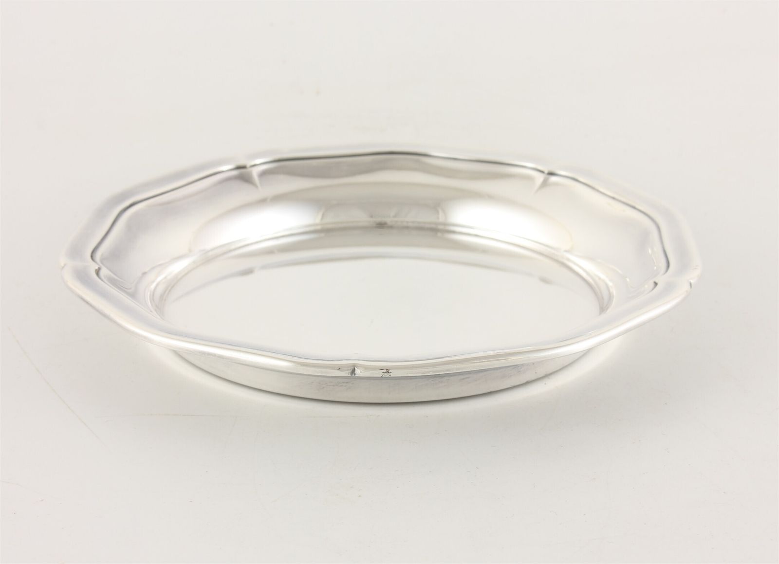 photo furniture Antique French Silver Plate Christofle Champagne Wine Bottle Coaster Tray.