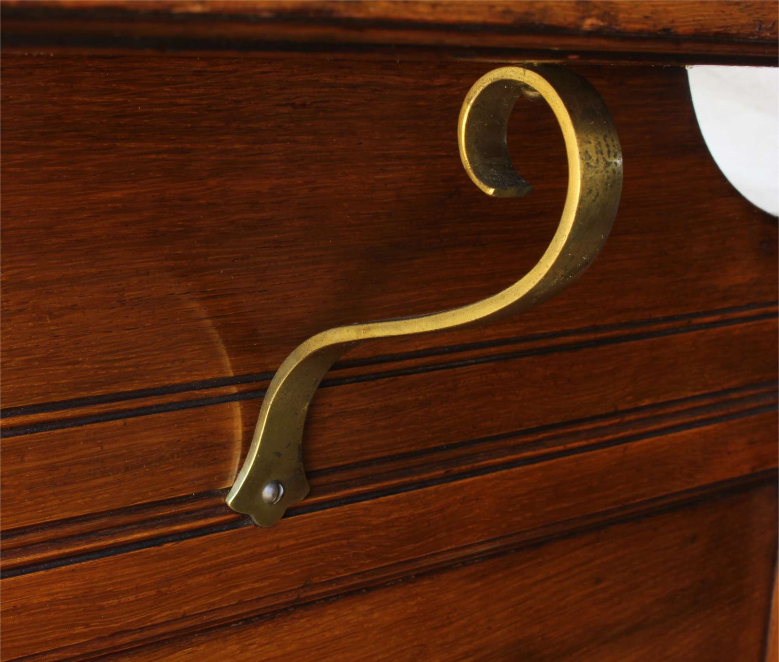 photo vintage James Shoolbred Oak Hall Stick Stand. Arts & Crafts Umbrella Stand Rack.