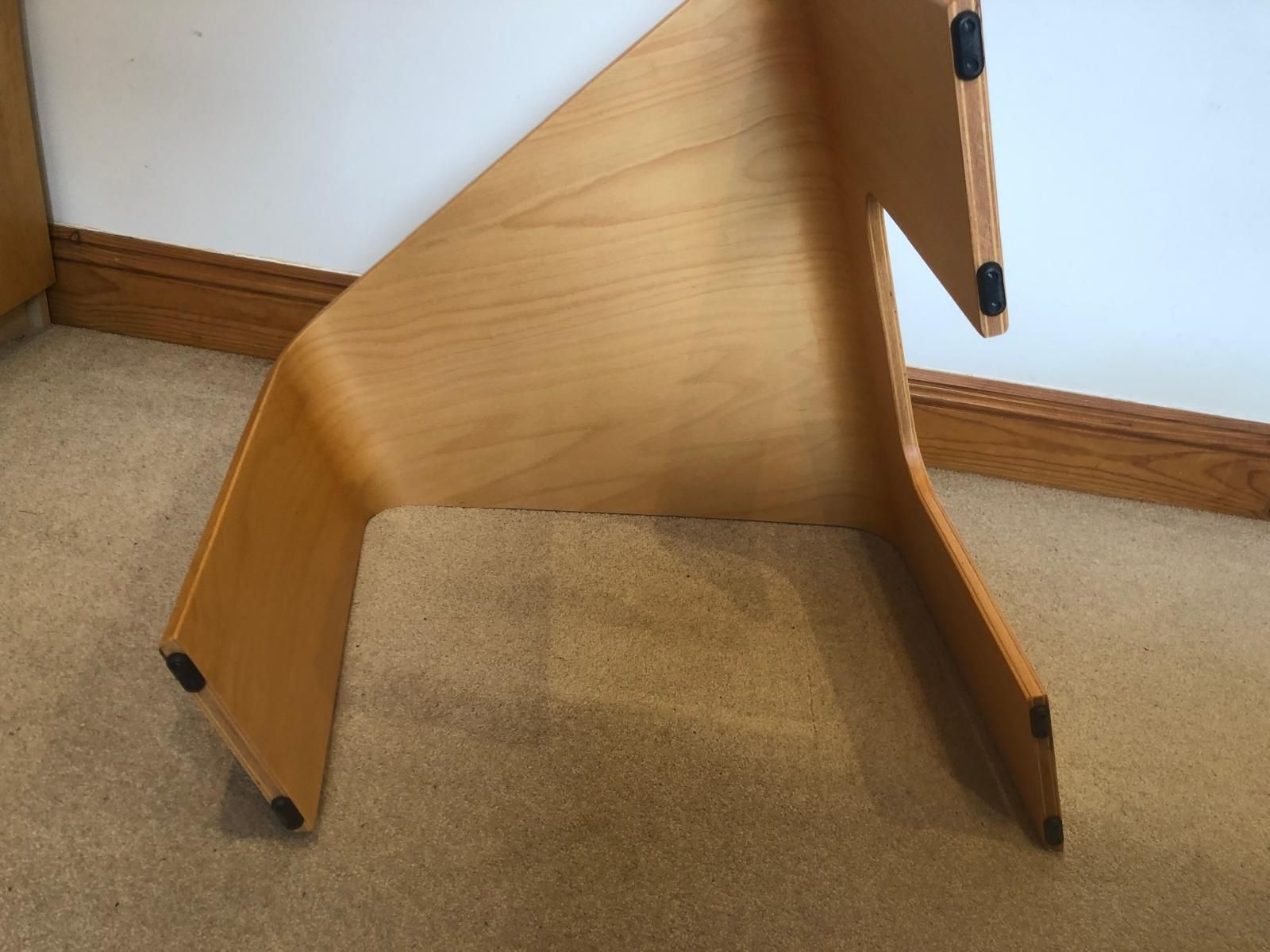photo vinterior Beautiful Vintage Bentwood Ekornes Stressless Table (Another Matching Available)
