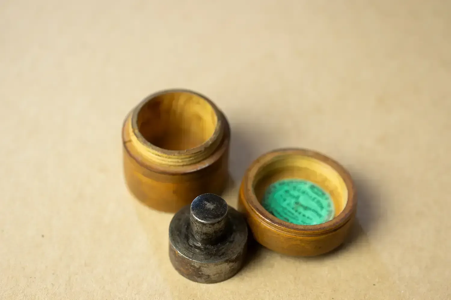 T. Culleton Seal In Turned Box – Possibly George 6th Earl Of Coventry photo for sale