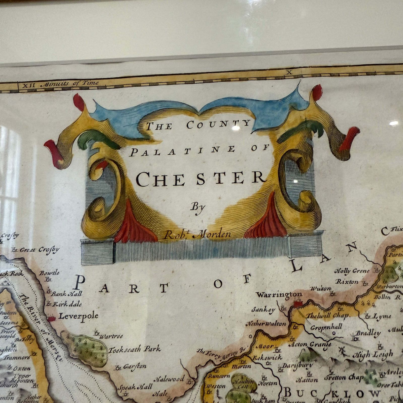 Late 17th Century Map Of Chester By Robert Morden Which Appeared In Camden’s Britannia (London: Swale, Awnshaw & Churchill, 1695) photo furniture