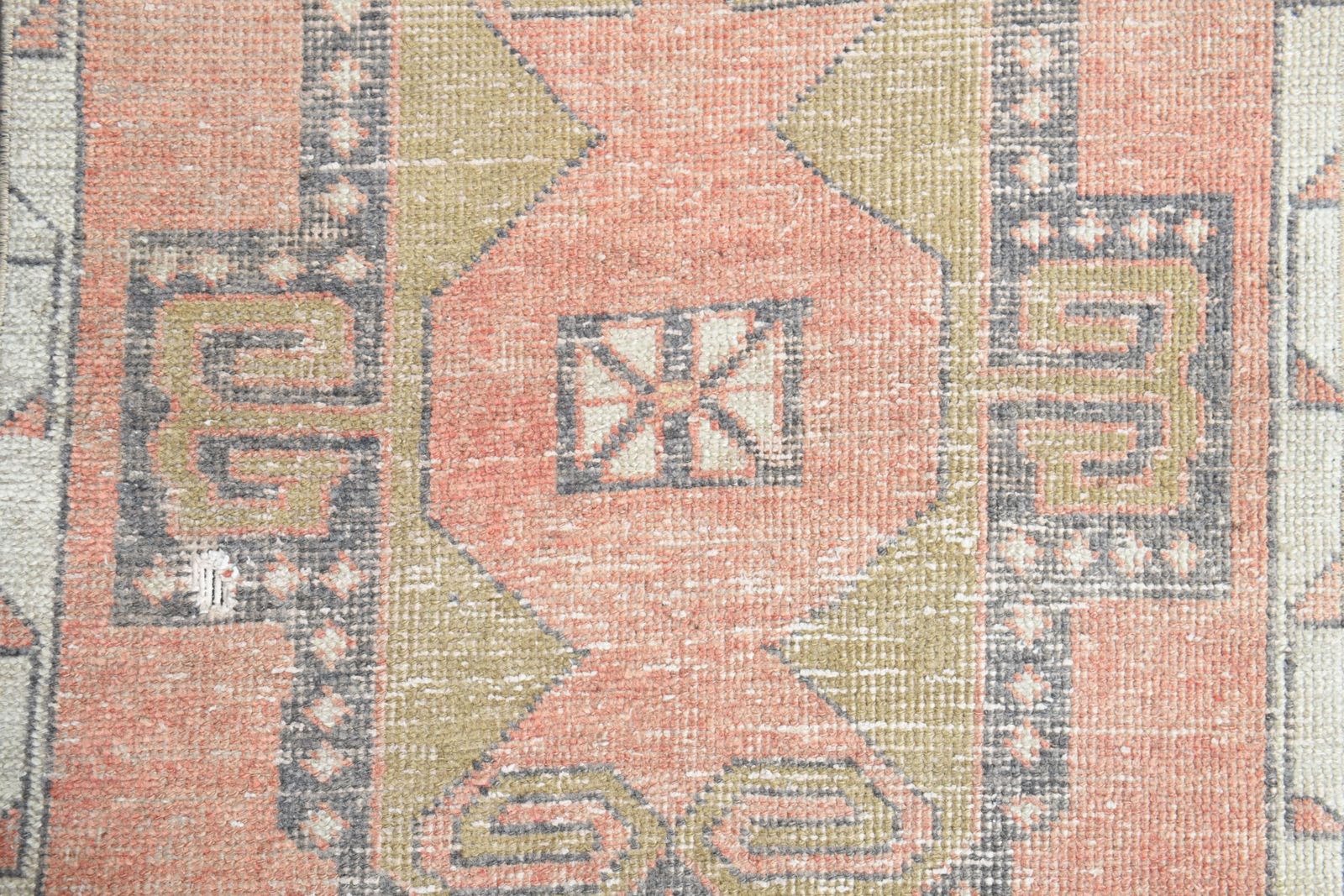 2'7x11'7 Ft, Original Vintage Orange Runner, Handmade Turkish Rug, Soft Wool, Low Pile, Washable, Root Dye, Hallway Decor, Stair Decor photo for sale