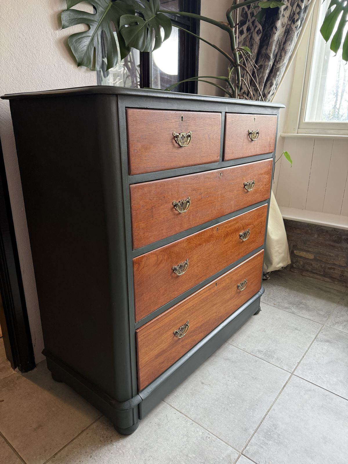 Large Chest Of Drawers, Fully Restored