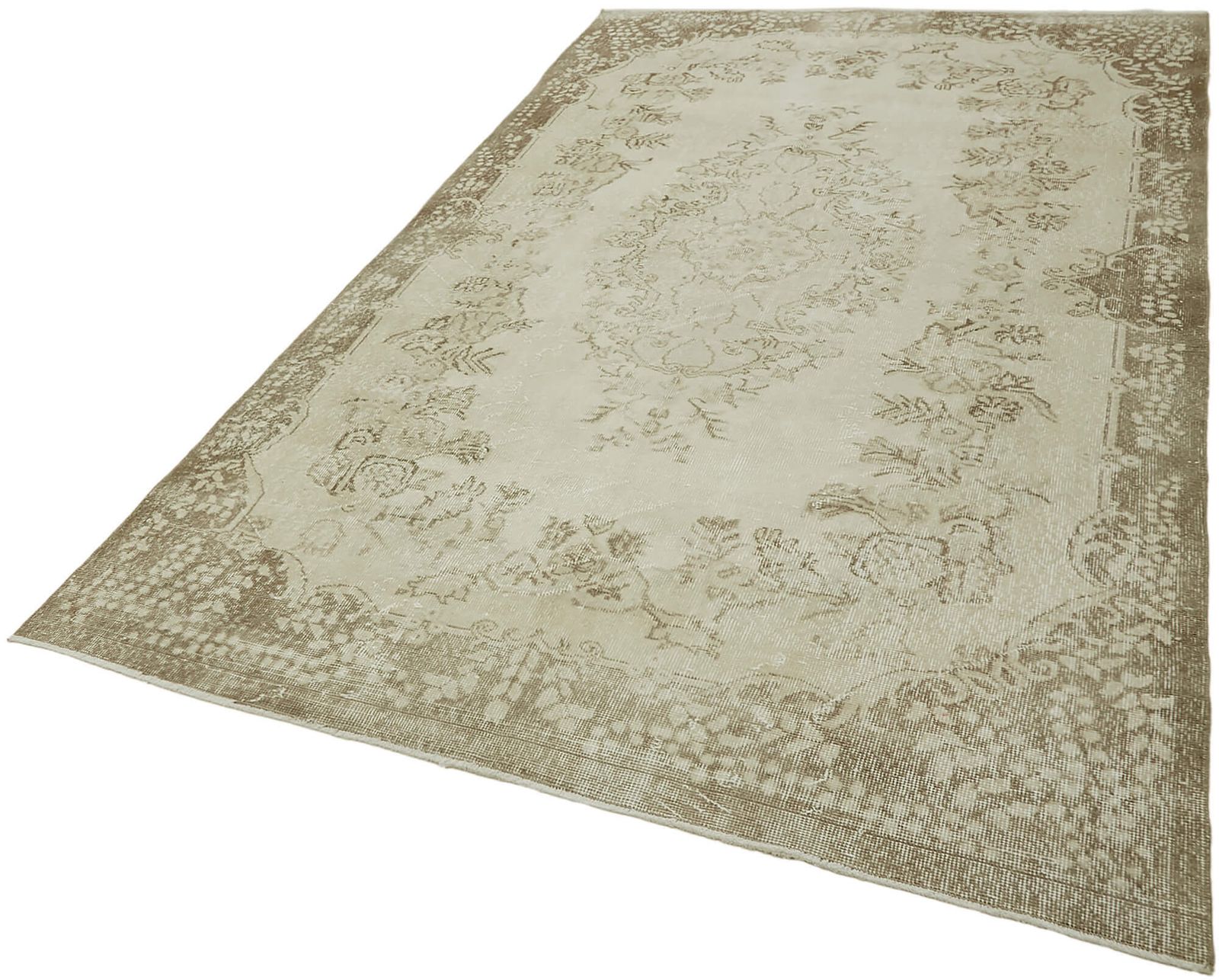 Tapis vintage turc beige, 180 x 300 photo for sale