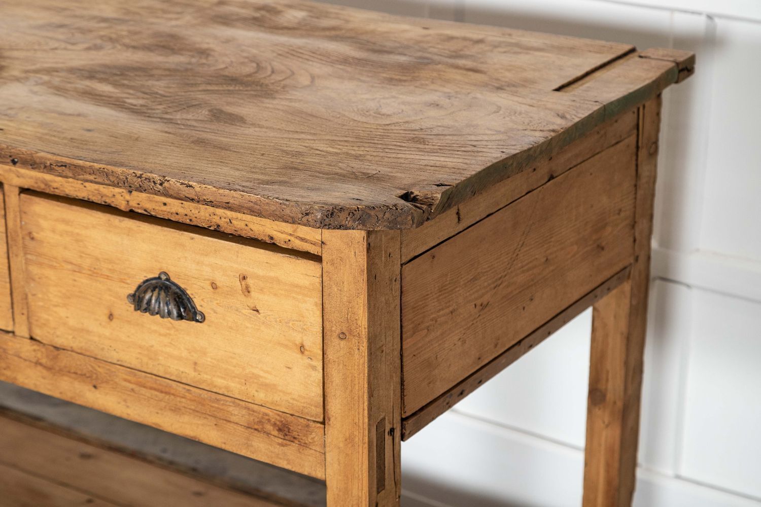 photo for sale Estate Made Georgian Bleached Country Elm & Pine Dresser Base