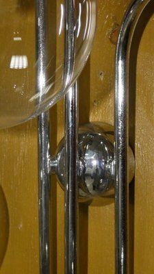 photo for sale 1970s Waterfall Wall Lamp Attributed To Robert Sonnemann, USA