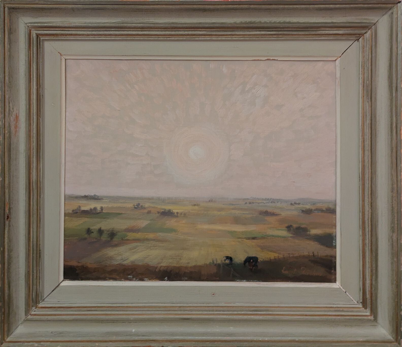 20th Century Swedish School 'Milking In A Landscape'
