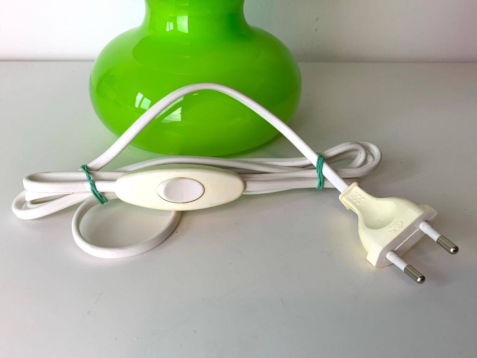 Vintage Ikea Lykta Paddenstoellamp – Tafellamp/Nachtkastlamp, Meerdere Kleuren, Handgemaakt Glas photo buy